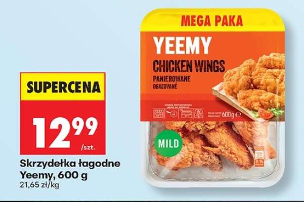 Skrzydełka łagodne Yeemy, 600 g
