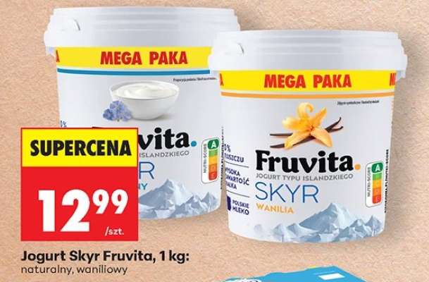 Jogurt Skyr Fruvita, 1 kg