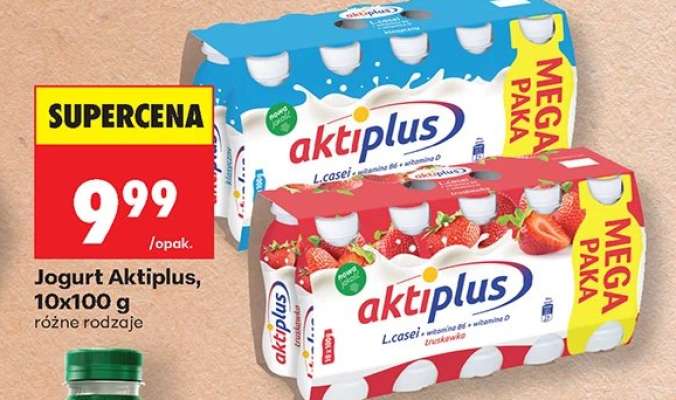 Jogurt Aktiplus, 10x100 g