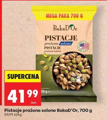 Pistacje prażone solone BakaD’Or, 700 g