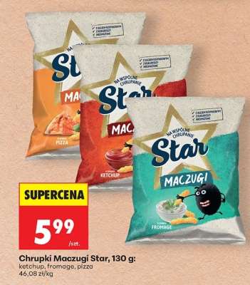 Chrupki Maczugi Star, 130 g
