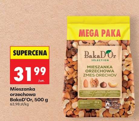 Mieszanka orzechowa BakaD'Or, 500 g
