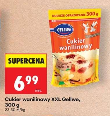 Cukier wanilinowy XXL Gellwe, 300 g