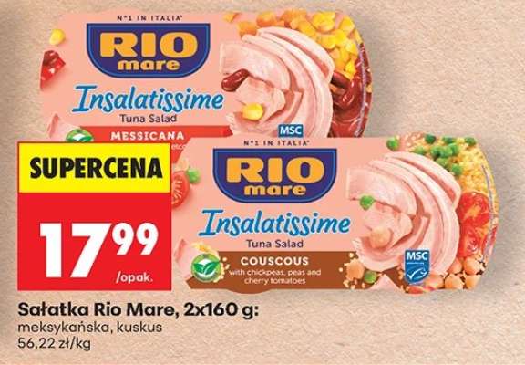 Sałatka Rio Mare, 2x160 g
