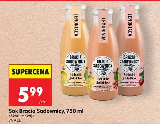 Sok Bracia Sadownicy, 750 ml