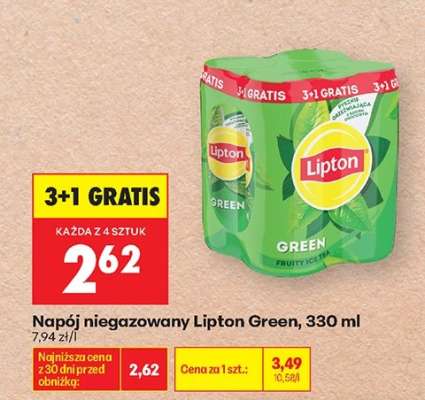 Napój niegazowany Lipton Green, 330 ml