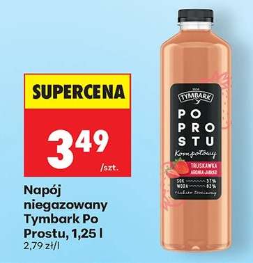 Napój niegazowany Tymbark Po Prostu, 1,25 l