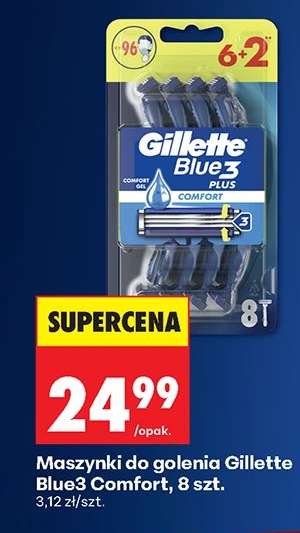 Maszynki do golenia Gillette Blue3 Comfort , 8 szt