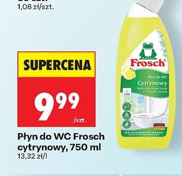 Płyn do WC Frosch cytrynowy, 750 ml