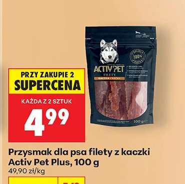 Przysmak dla psa filety z kaczki Activ Pet Plus, 100 g