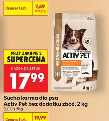 Activ Pet bez dodatku zbóż, 2 kg