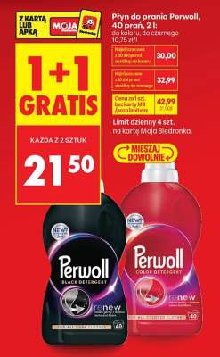 Płyn do prania Perwoll, 40 prań, 2 l