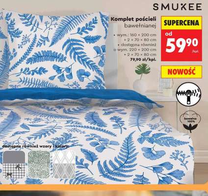 Komplet pościeli bawełnianej