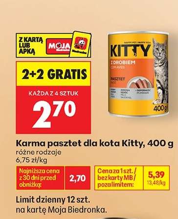 Karma pasztet dla kota Kitty, 400 g