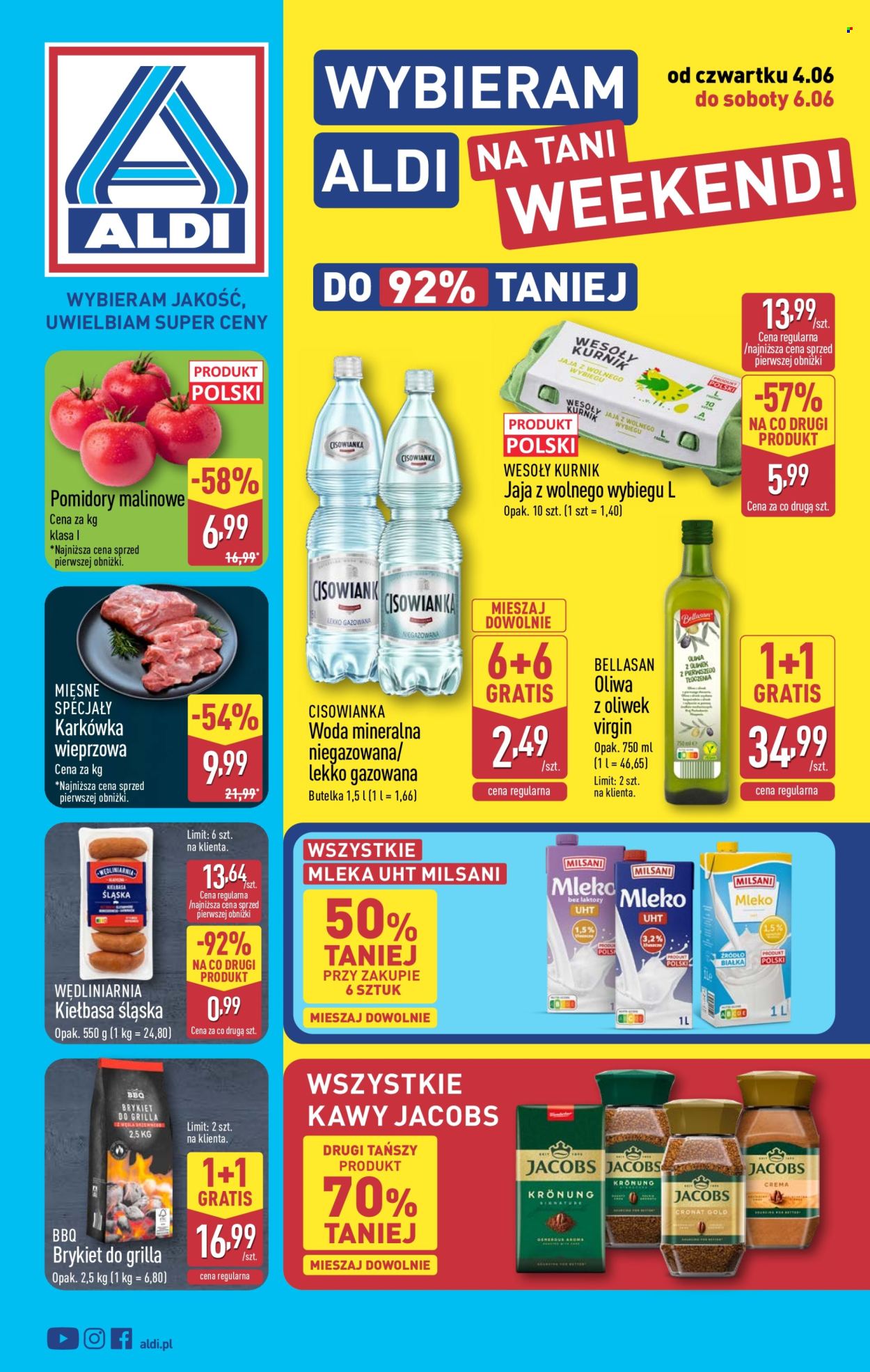 Leták ALDI - 4.6.2026 - 6.6.2026. Strana 1