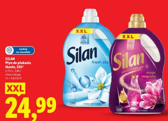 Silan Plyn do płukania tkanin, XXL