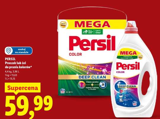Persil Proszek lub żel do prania kolorów