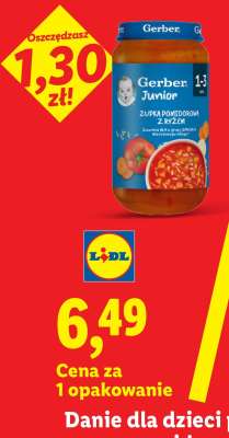 Gerber Junior Zupa Pomidorowa z Ryżem