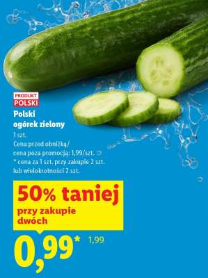 Polski ogórek zielony