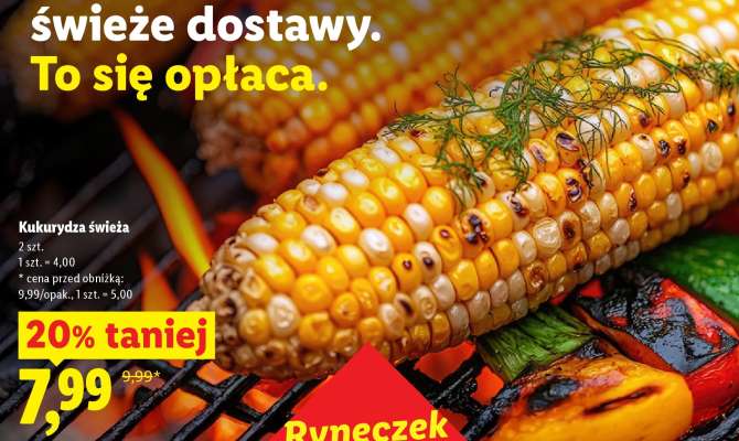 Kukurydza świeža