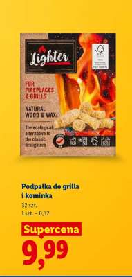 Podpałka do grilla i kominka