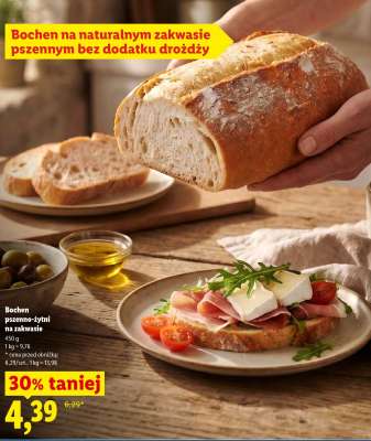 Bochen pszenno-żytni na zakwasie