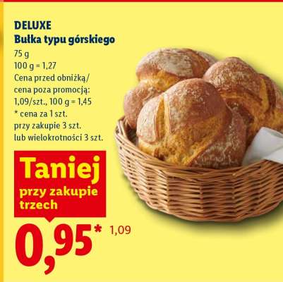 DELUXE Bułka typu górskiego