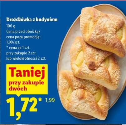 Drożdżówka z budyniem