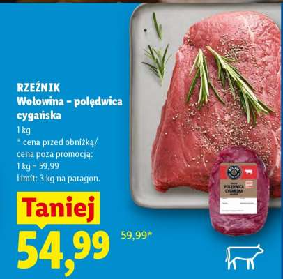 RZEŹNIK Wołowina – polędwica cygańska