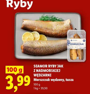 Morszczuk wędzony, tusza