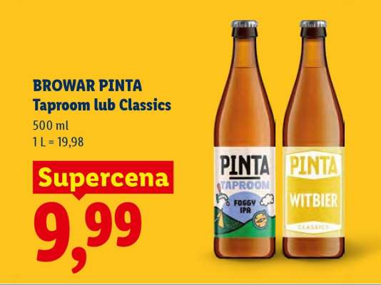 BROWAR PINTA Taproom lub Classics