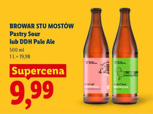 BROWAR STU MOSTÓW Pastry Sour lub DDH Pale Ale