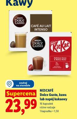 NESCAFÉ Dolce Gusto, kawa lub napój kakaowy