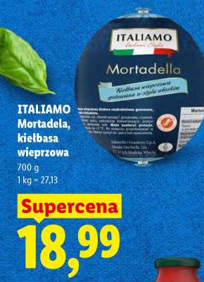ITALIAMO Mortadela, kiełbasa wieprzowa