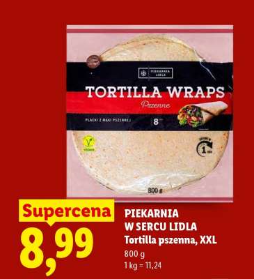 Tortilla pszenna, XXL