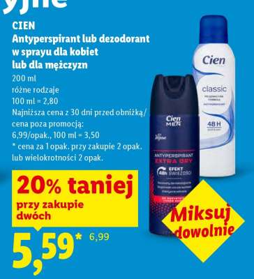 CIEN Antyperspirant lub dezodorant