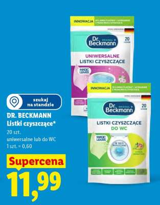 Dr. Beckmann Listki czyszczące