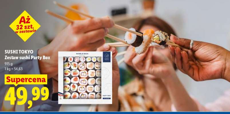 SUSHI TOKYO Zestaw sushi Party Box