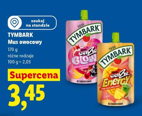 TYMBARK Mus owocowy*