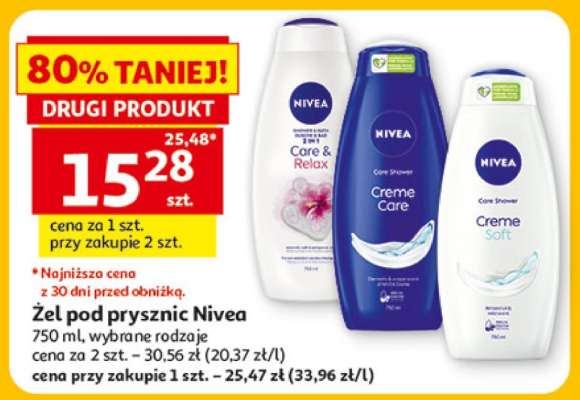 Żel pod prysznic Nivea