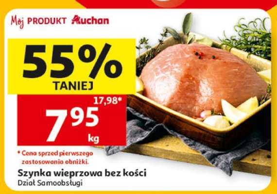 Szynka wieprzowa bez kosci