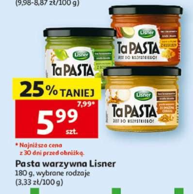 Pasta warzywna Lisner