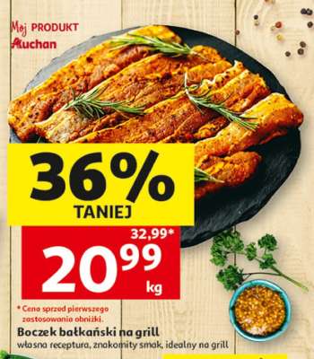 Boczek bałkański na grill