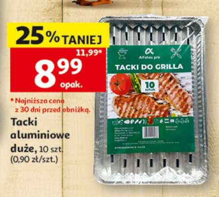 Tacki aluminiowe duże