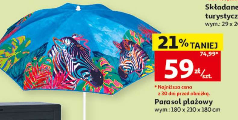 Parasol plażowy