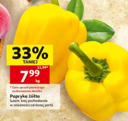 Papryka żółta