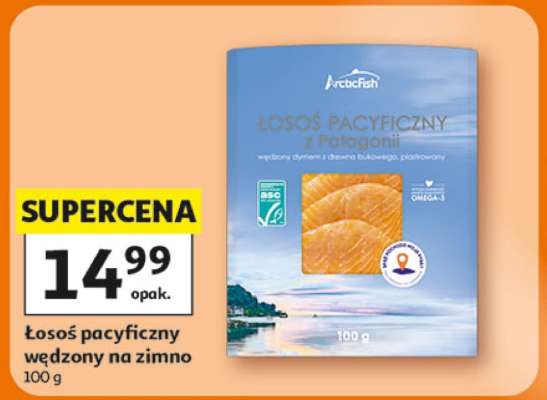 Łosoś pacyficzny wędzony na zimno