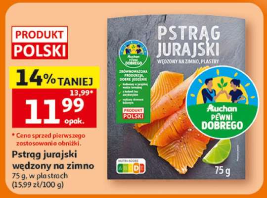 Pstrąg jurajski wędzony na zimno