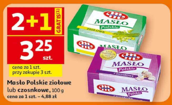 Masło Polskie ziołowe lub czosnkowe