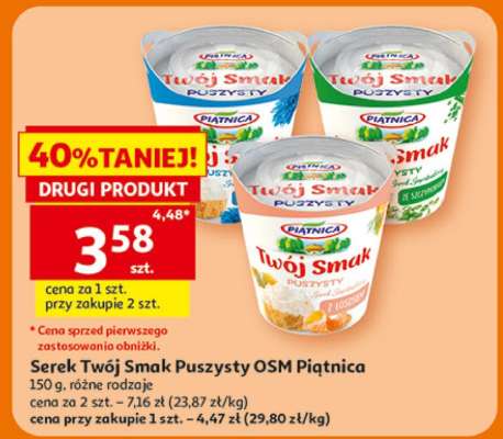 Serek Twój Smak Puszysty OSM Piątnica